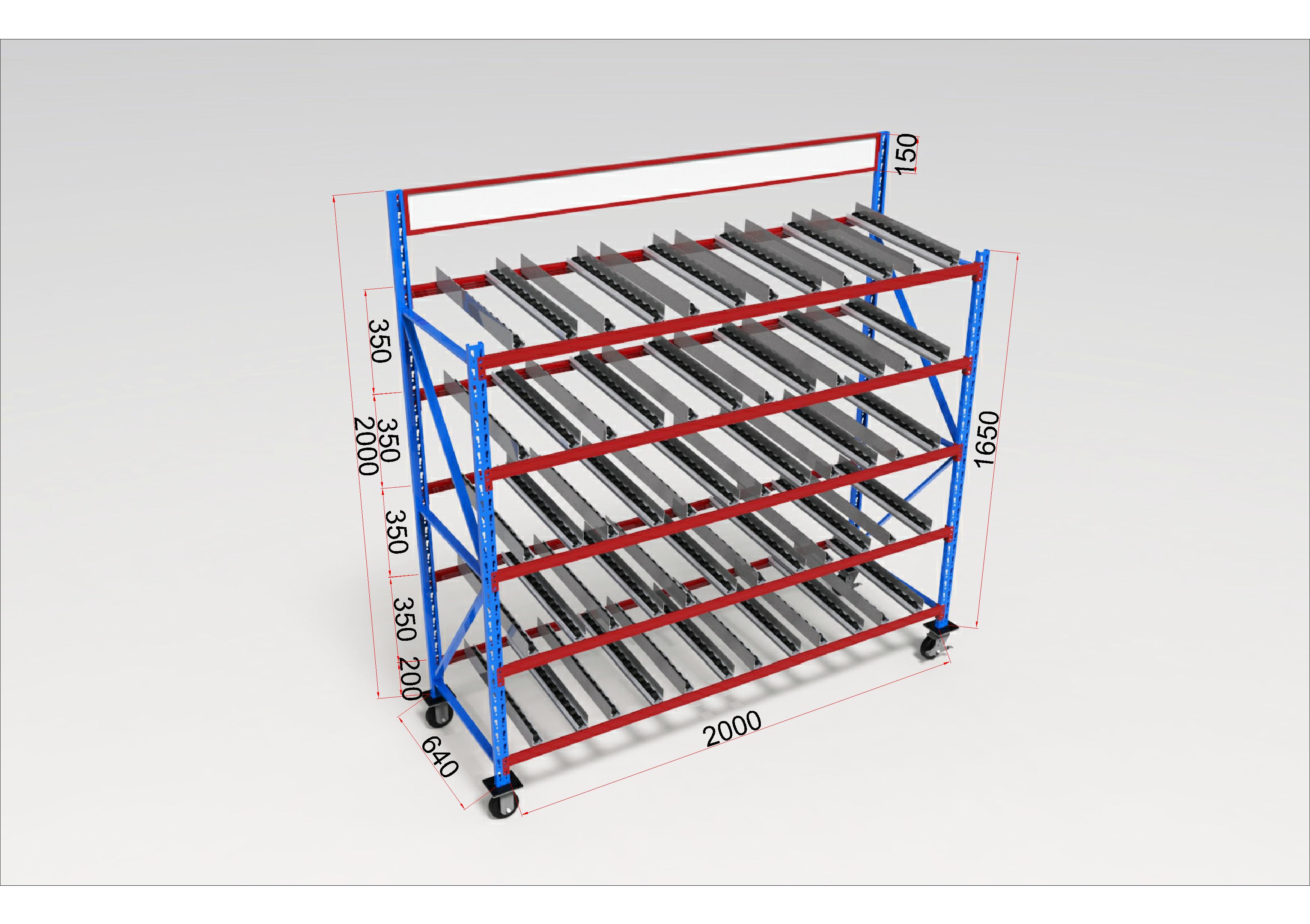 Hot Selling Carton Flow Rack