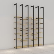 Hot sell Wooden Metal Shelves