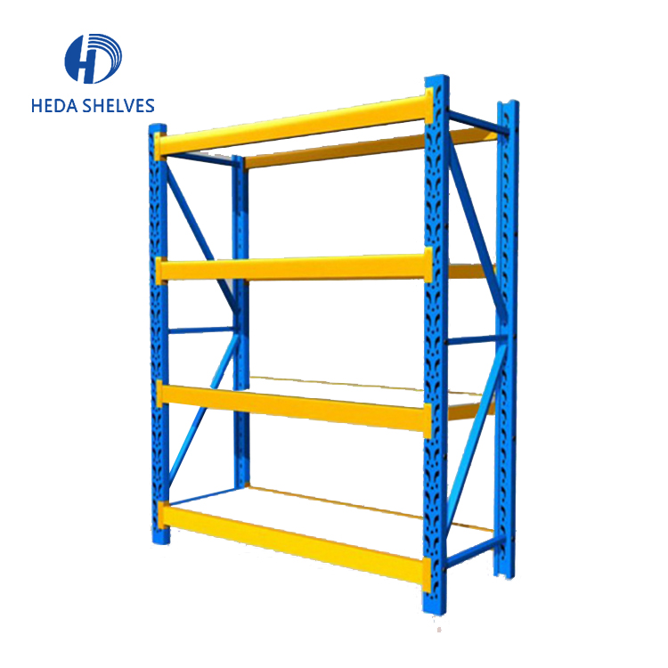 Medium duty storage shelves