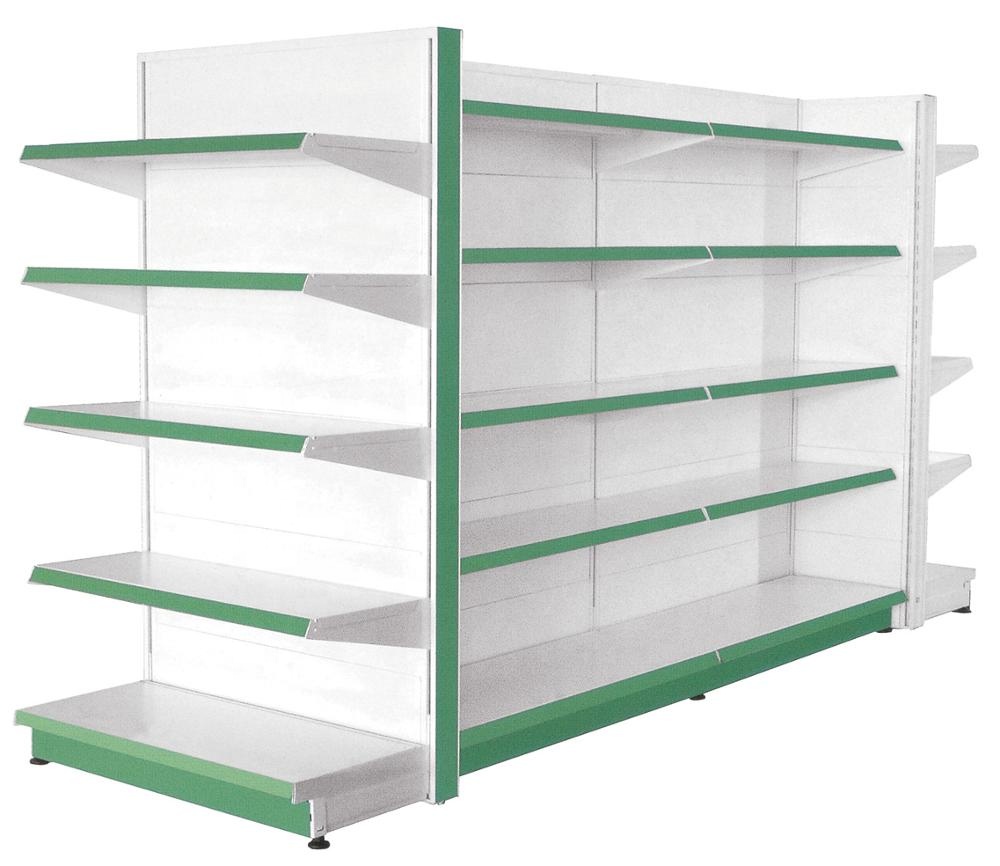 Popular Retail Store Rack Long Four Side Display Su