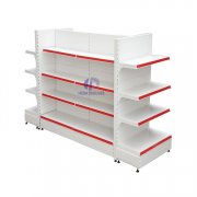gravity roller shelf supermarket